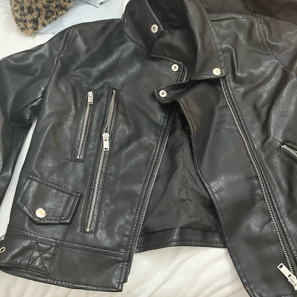 Leather jacket